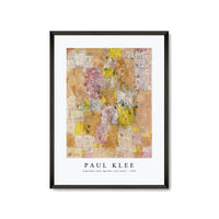 Paul Klee - Suburban idyll (garden city idyll) 1926