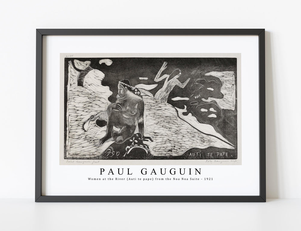 Paul Gauguin - Women at the River (Auti te pape) from the Noa Noa Suite 1921