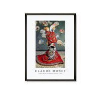 
              Claude Monet - Camille Monet In Japanese Costume 1876
            