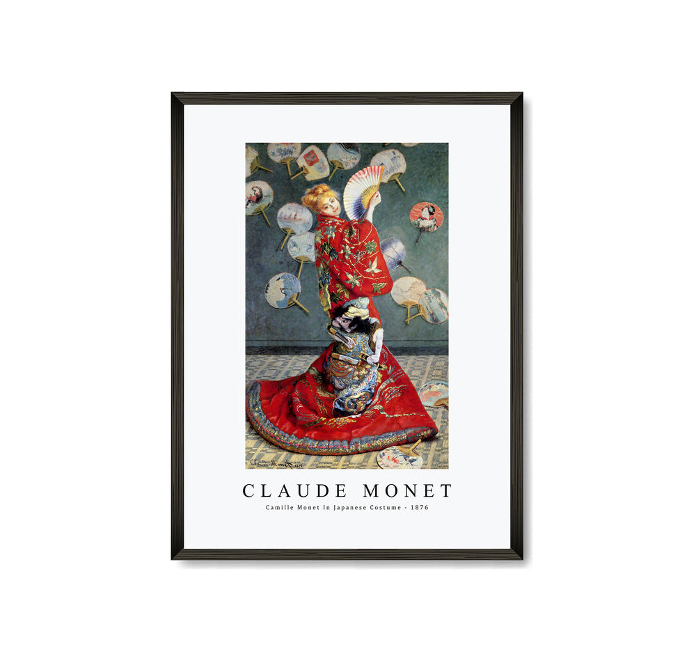 Claude Monet - Camille Monet In Japanese Costume 1876