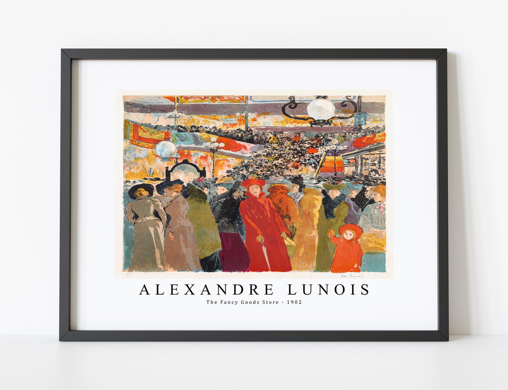 Alexandre Lunois - The Fancy Goods Store 1902