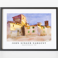 John Singer Sargent - Borgo San Lorenzo (1) (ca. 1910)
