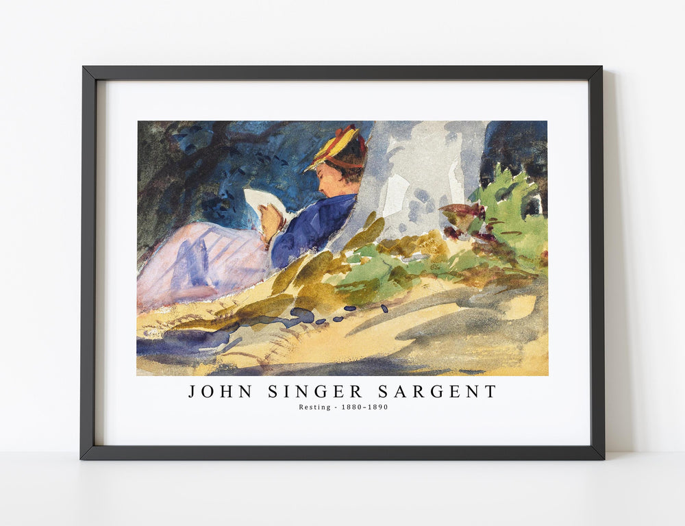 John Singer Sargent - Resting (ca. 1880–1890)