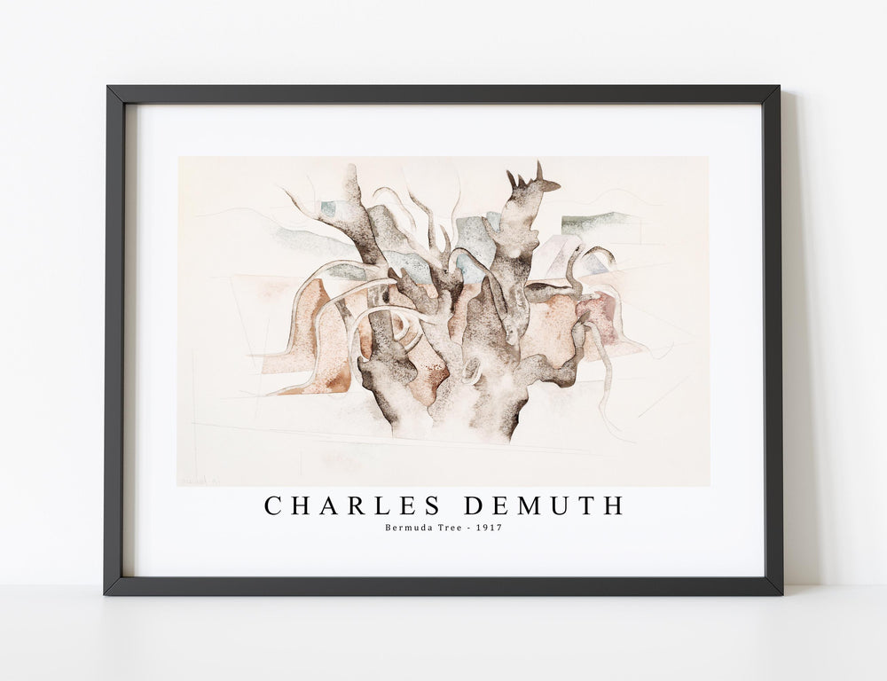 Charles demuth - Bermuda Tree-1917