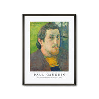 Paul gauguin - Self-Portrait Dedicated to Carrière 1888