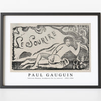Paul Gauguin - Tahitian Woman, headpiece for Le sourire 1899-1900