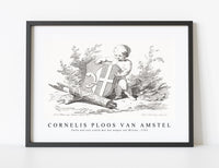 
              Cornelis ploos van amstel - Putto met een schild met het wapen van Witsen-1765
            