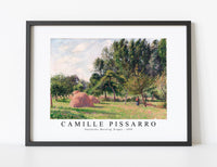 
              Camille Pissarro - Haystacks, Morning, Éragny 1899
            