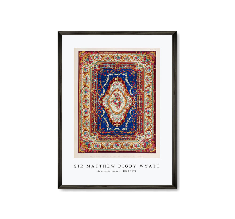 Sir Matthew Digby Wyatt - Axminster carpet 1820-1877