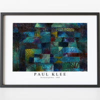 Paul Klee - Terraced garden 1920