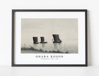 
              Ohara Koson - Fishing boats (1900 - 1936) by Ohara Koson (1877-1945)
            