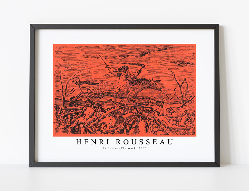 Henri Rousseau - La Guerre (The War) 1895