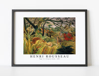 
              Henri Rousseau - Tiger in a Tropical Storm 1891
            