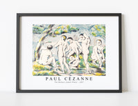 
              Paul Cezanne - The Bathers (Small Plate) 1897
            