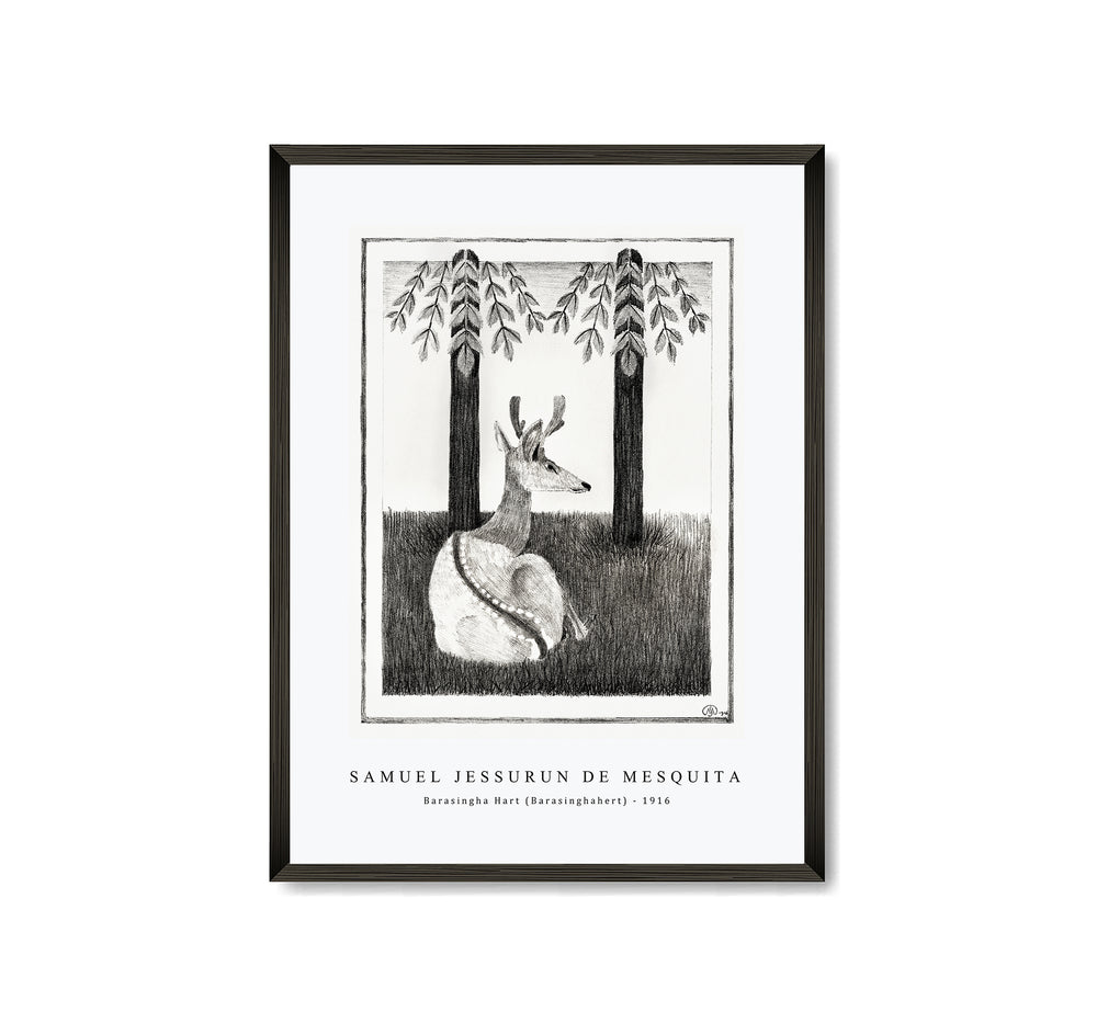 Samuel Jessurun De Mesquita - Barasingha Hart (Barasinghahert) (1916)
