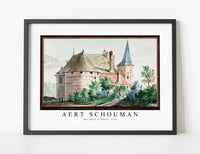 
              Aert schouman - The castle in Wouw-1777
            