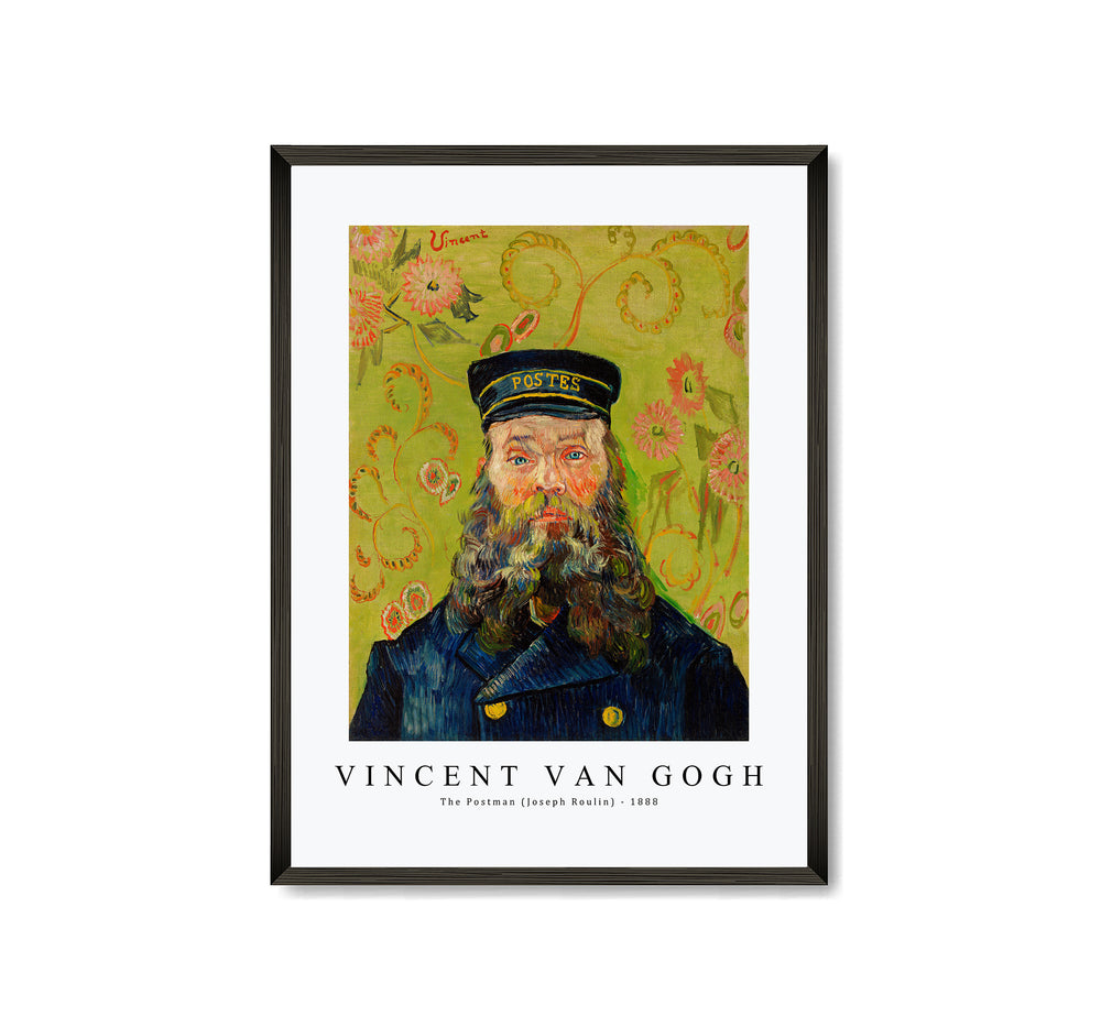 Vincent Van Gogh - The Postman (Joseph Roulin) 1888