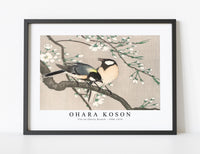 
              Ohara Koson - Tits on Cherry Branch (1900–1910)
            