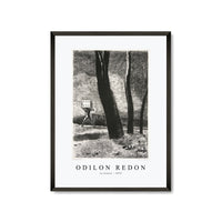 Odilon Redon - Le Joueur 1879