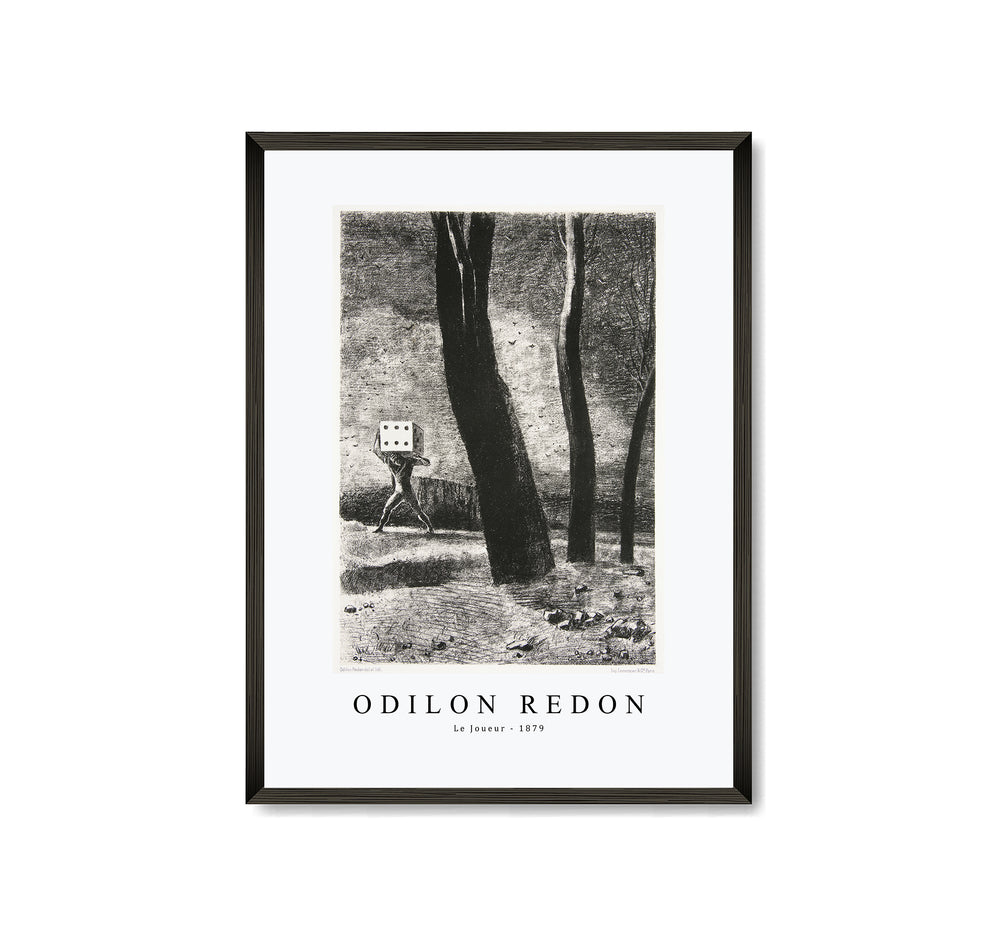 Odilon Redon - Le Joueur 1879