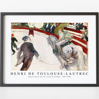 Henri De Toulouse–Lautrec - Equestrienne (At the Cirque Fernando) 1887-1888