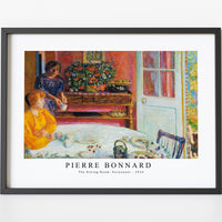 Pierre Bonnard - The Dining Room, Vernonnet (1916)