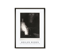 
              Odilon Redon - Below, I Saw the Vaporous Contours of a Human Form 1896
            