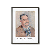 Claude Monet - Portrait of Monsieur Coquette, Father 1880