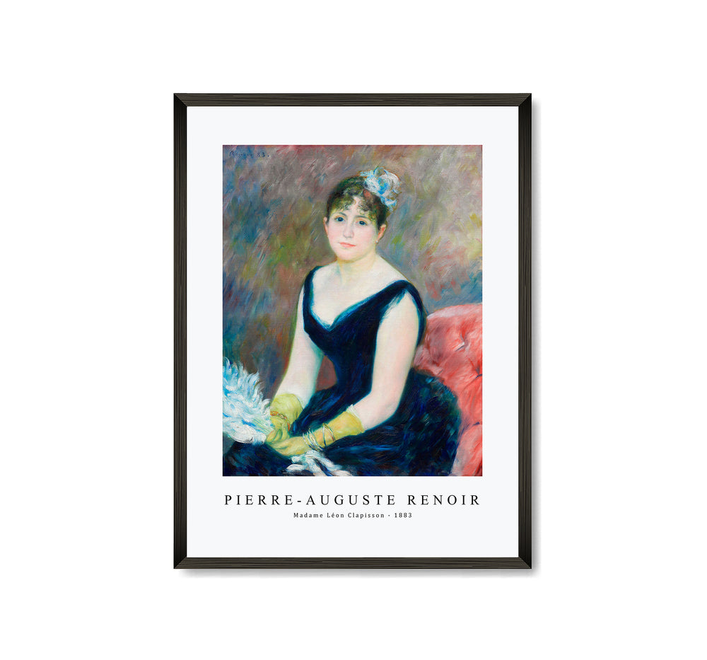 Pierre Auguste Renoir - Madame Léon Clapisson 1883