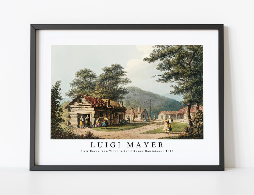 Luigi Mayer - Ciala Kavak from Views in the Ottoman Dominions1810