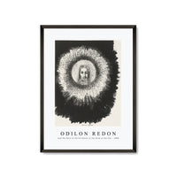 Odilon Redon - And the Face of Christ Shone in the Disk of the Sun 1888