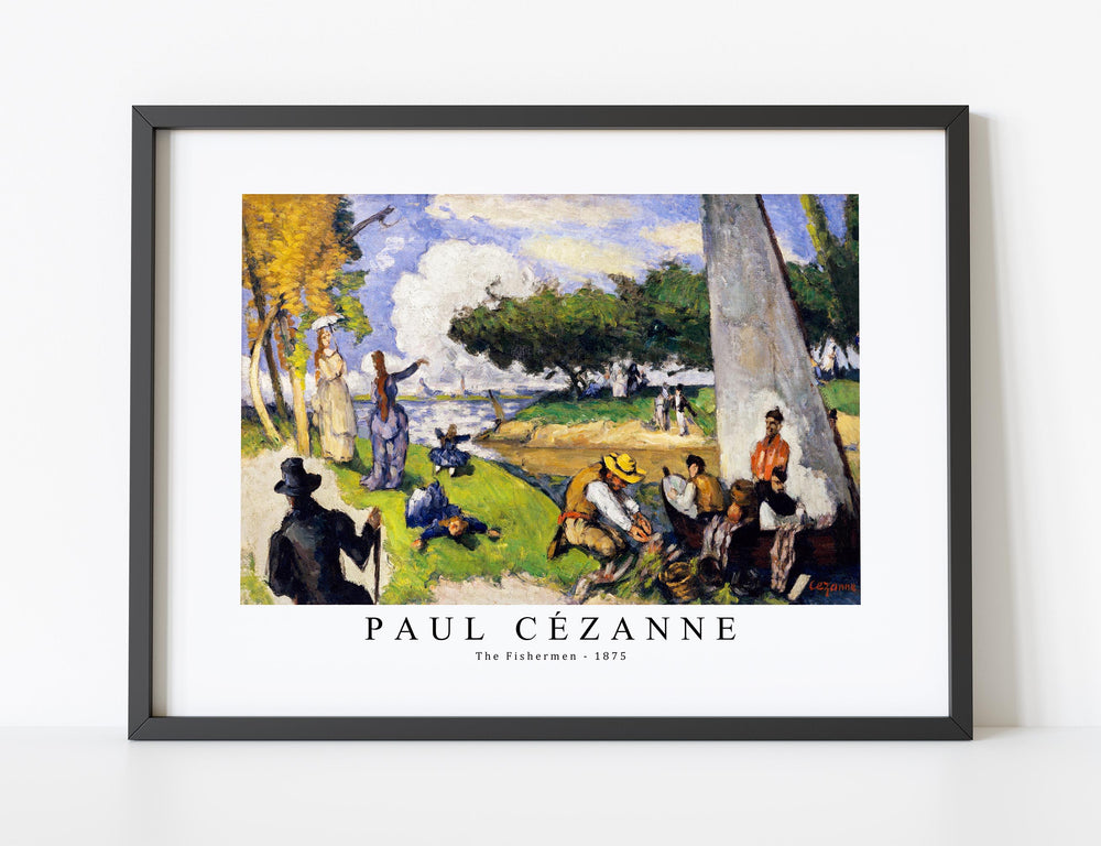 Paul Cezanne - The Fishermen 1875