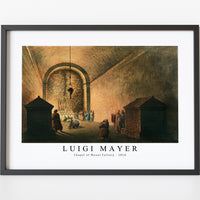 Luigi Mayer - Chapel of Mount Calvary 1810