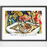 Henry Lyman Sayen - Flowers 1915