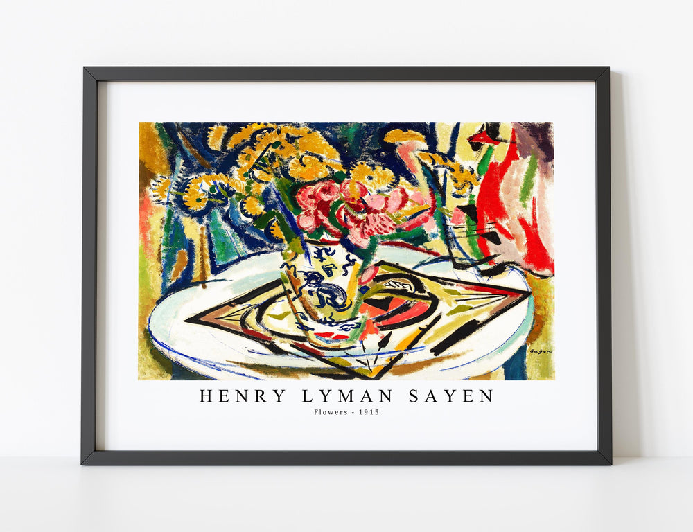 Henry Lyman Sayen - Flowers 1915
