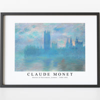 Claude Monet - Houses of Parliament, London 1900-1901