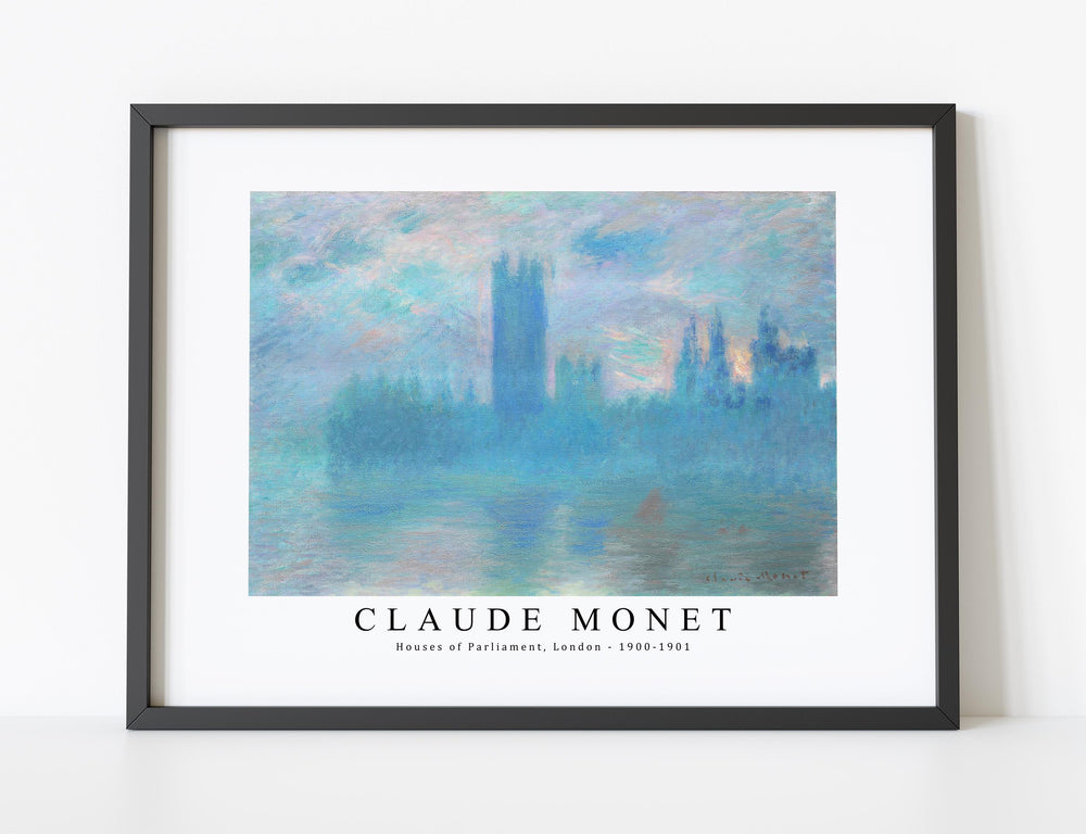 Claude Monet - Houses of Parliament, London 1900-1901