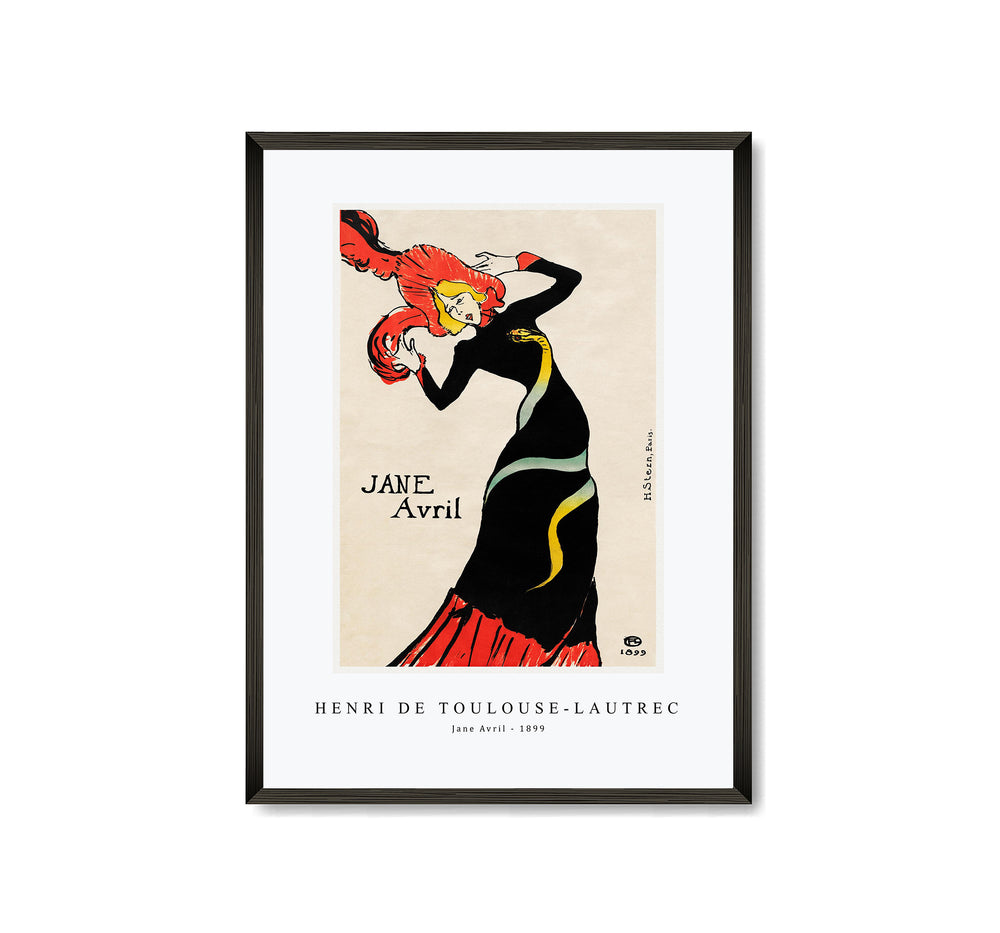 Henri De Toulouse–Lautrec - Jane Avril 1899
