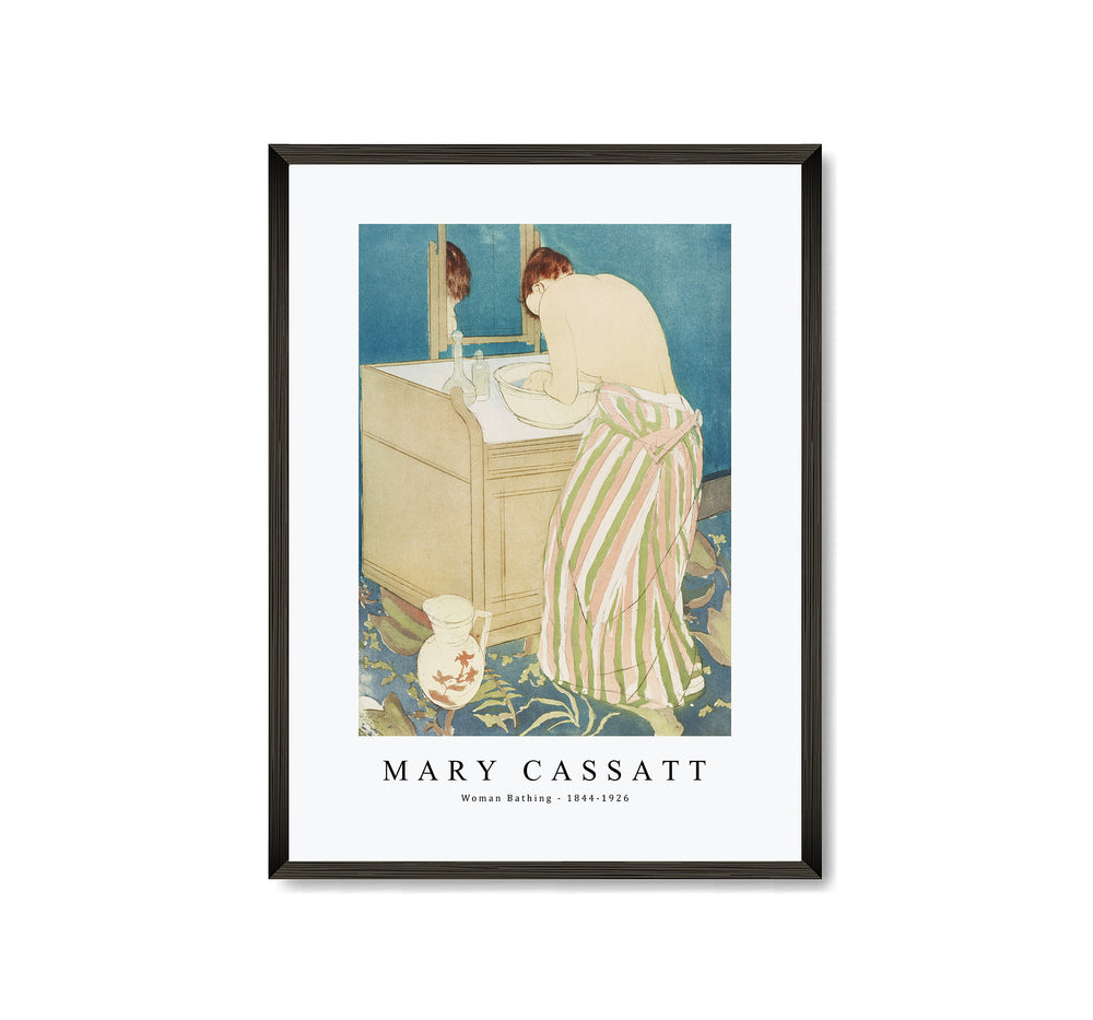 Mary Cassatt - Woman Bathing 1844-1926