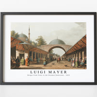 Luigi Mayer - Borgas from Views in the Ottoman Dominions, in Europe, in Asia, and some of the Mediterranean islands (1810)