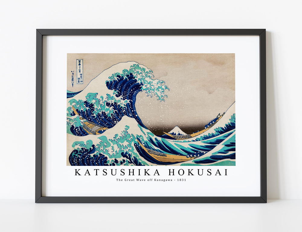 Katsushika Hokusai - The Great Wave off Kanagawa 1831