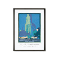 Rachael Robinson Elmer - Woolworth Building June Night (1916)