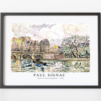 Paul Signac - Paris Le Place Dauphine (1928)