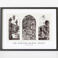 Sir Edward Burne Jones - The Tree of Jesse print in high resolution by Sir Edward Burne–Jones