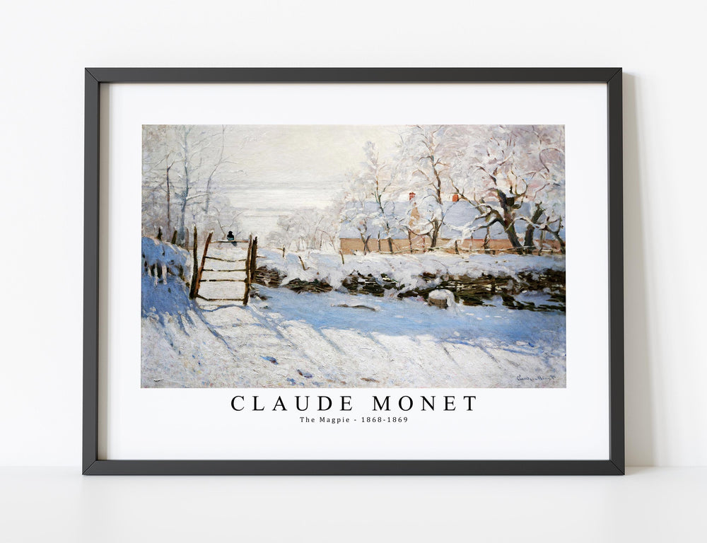 Claude Monet - The Magpie 1868-1869