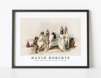 
              David Roberts - Nubian women at Kortie on the Nile-1796-1864
            