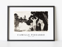 
              Camille Pissarro - Bathers 1895
            