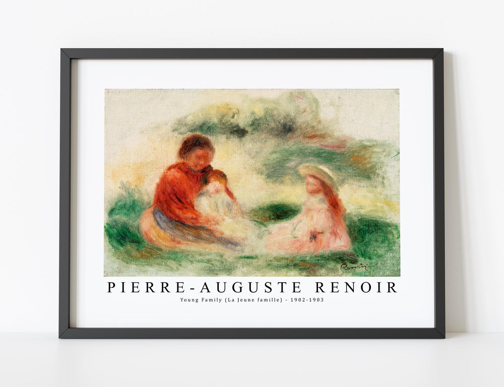 Pierre Auguste Renoir - Young Family (La Jeune famille) 1902-1903