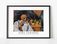 
              Paul Cezanne - Still Life with Skull (Nature morte au crâne) 1896-1898
            