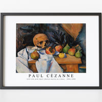 Paul Cezanne - Still Life with Skull (Nature morte au crâne) 1896-1898